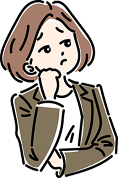 考える女性